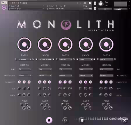 ELECTROFRIED Monolith v1.0 [KONTAKT] - Sample Pack Artwork