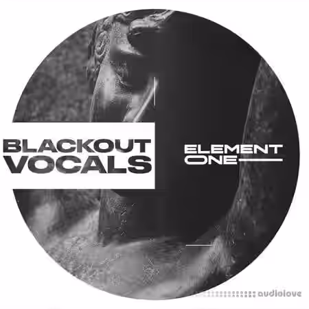 Element One BLACKOUT: Techno Vocals [WAV] - Sample Pack Artwork