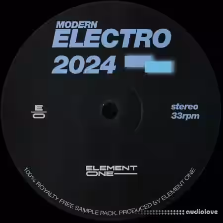 Element One Modern Electro: 2024 [WAV] - Sample Pack Artwork