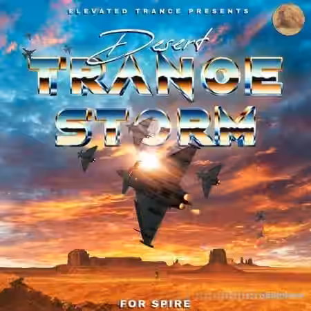 Elevated Trance Desert Trance Storm For Spire [Synth Presets, MiDi] - Sample Pack Artwork