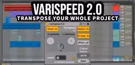 Elisa Hom Varispeed v2.0 [Max for Live] - Sample Pack Artwork