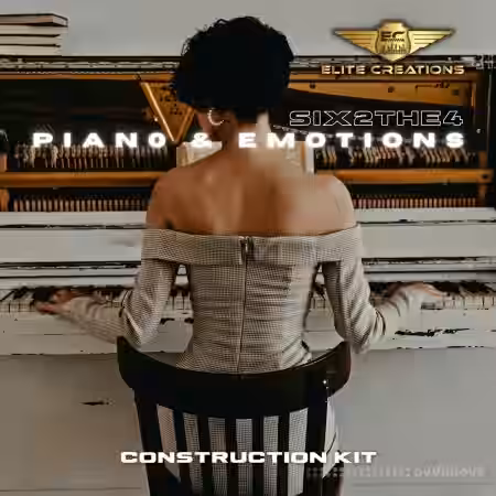 Elite Creations SIX2THE4 - Piano and Emotions [WAV] - Sample Pack Artwork