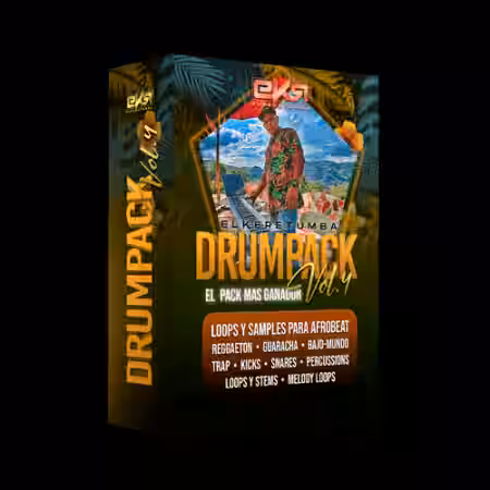 Elke Retumba DrumPack Vol.4 [WAV] - Sample Pack Artwork
