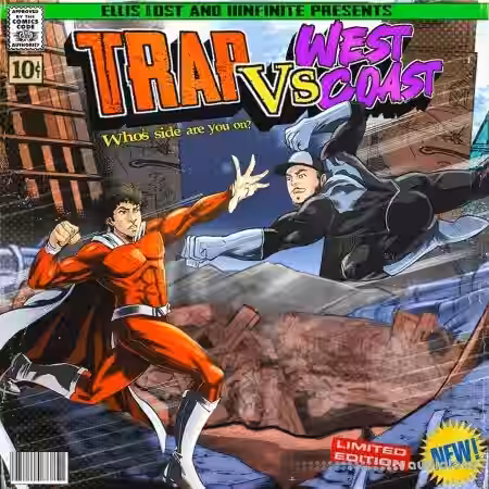 Ellis Lost Trap Vs West Coast [WAV, MiDi, Synth Presets] - Sample Pack Artwork