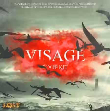 Ellis Lost VISAGE Loop Kit [WAV] - Sample Pack Artwork