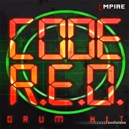 Empire Soundkits Code Red Drum Kit [WAV, MiDi] - Sample Pack Artwork