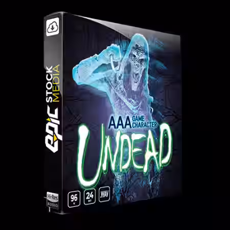 Epic Stock Media AAA Game Characater Undead [WAV] - Sample Pack Artwork