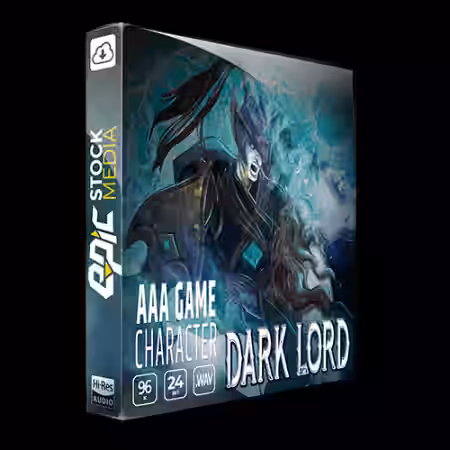 Epic Stock Media AAA Game Character Dark Lord [WAV] - Sample Pack Artwork