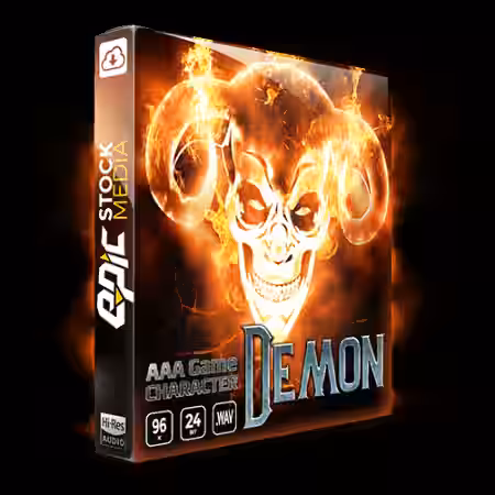 Epic Stock Media AAA Game Character Demon [WAV] - Sample Pack Artwork