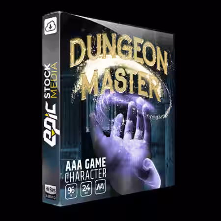 Epic Stock Media AAA Game Character Dungeon Master [WAV] - Sample Pack Artwork