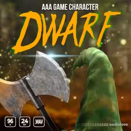 Epic Stock Media AAA Game Character Dwarf [WAV] - Sample Pack Artwork