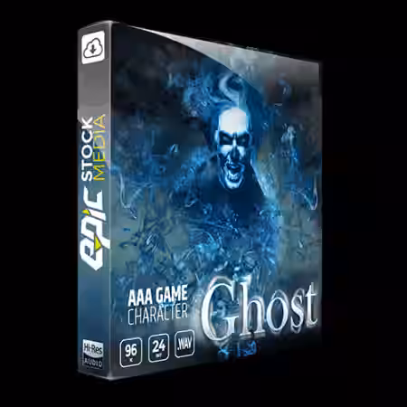 Epic Stock Media AAA Game Character Ghost [WAV] - Sample Pack Artwork
