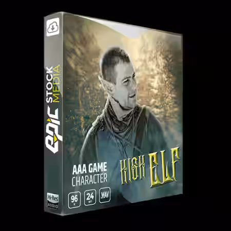 Epic Stock Media AAA Game Character High Elf [WAV] - Sample Pack Artwork