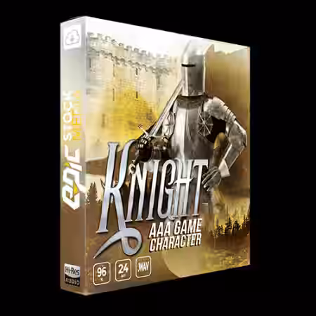 Epic Stock Media AAA Game Character Knight [WAV] - Sample Pack Artwork