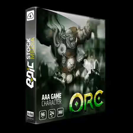 Epic Stock Media AAA Game Character Orc [WAV] - Sample Pack Artwork