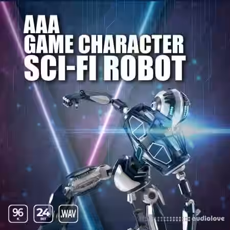 Epic Stock Media AAA Game Character Sci Fi Robot [WAV] - Sample Pack Artwork
