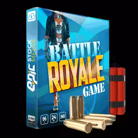 Epic Stock Media Battle Royale Game [WAV] - Sample Pack Artwork