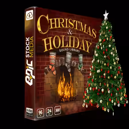 Epic Stock Media Christmas and Holiday Sound Library [WAV] - Sample Pack Artwork
