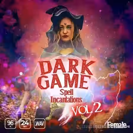 Epic Stock Media Dark Game Spell Incantation Voices Female Vol.2 [WAV] - Sample Pack Artwork