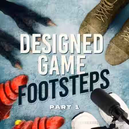 Epic Stock Media Designed Game Footsteps Part 1 [WAV] - Sample Pack Artwork
