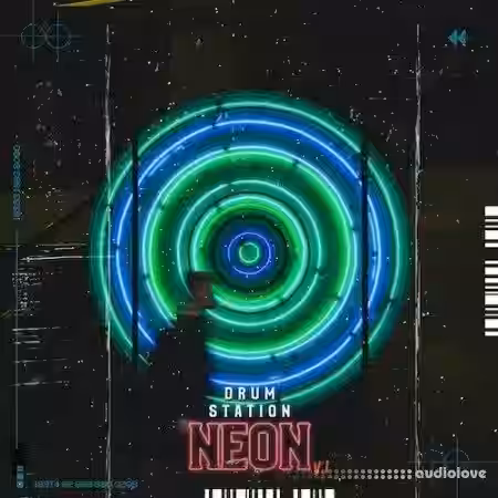 Epic Stock Media Drum Station Neon Vol.1 [WAV] - Sample Pack Artwork