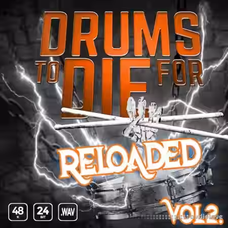 Epic Stock Media Drums To Die For Reloaded Vol 2 [WAV] - Sample Pack Artwork