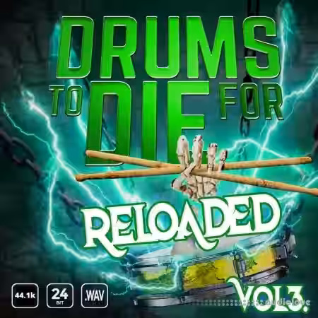 Epic Stock Media Drums To Die For Reloaded Vol 3 [WAV] - Sample Pack Artwork