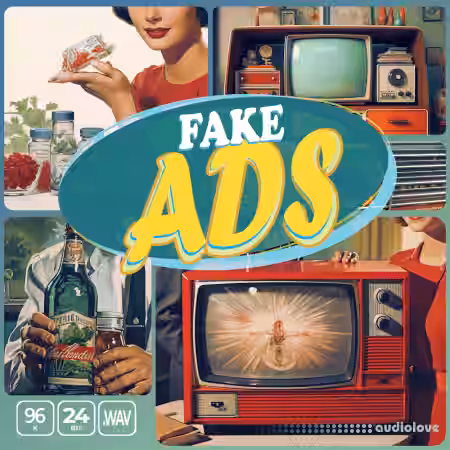 Epic Stock Media Fake Advertisements and Radios [WAV] - Sample Pack Artwork