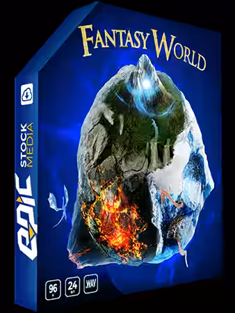 Epic Stock Media Fantasy World [WAV] - Sample Pack Artwork