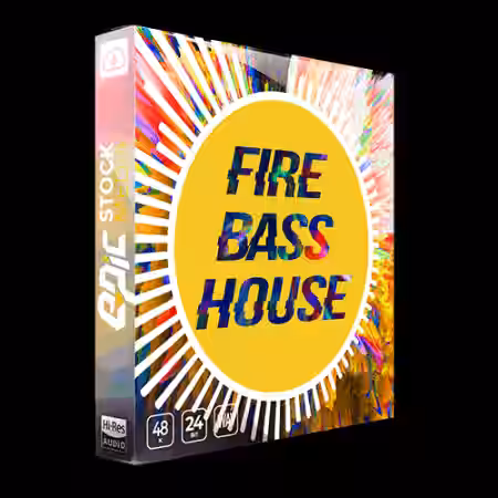 Epic Stock Media Fire Bass House [WAV] - Sample Pack Artwork