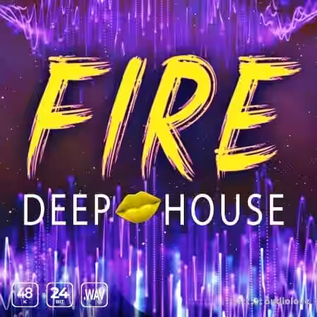 Epic Stock Media Fire Deep House [WAV] - Sample Pack Artwork
