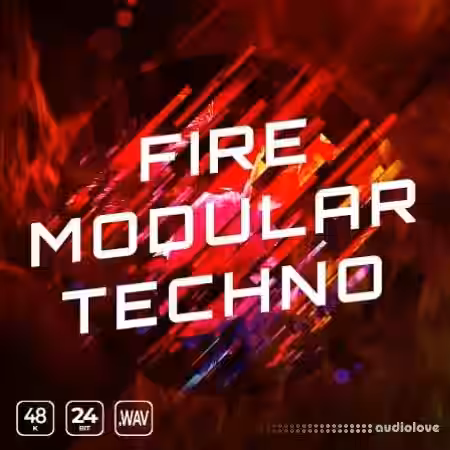 Epic Stock Media Fire Modular Techno [WAV] - Sample Pack Artwork