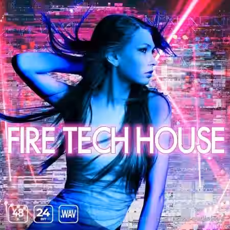 Epic Stock Media Fire Tech House [WAV] - Sample Pack Artwork