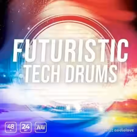 Epic Stock Media Futuristic Tech Drums [WAV] - Sample Pack Artwork