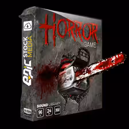Epic Stock Media Horror Game [WAV] - Sample Pack Artwork