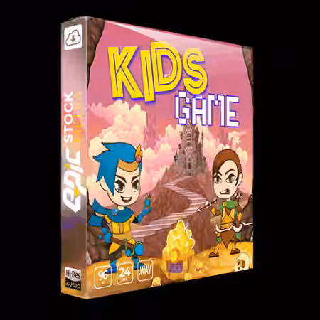 Epic Stock Media Kids Game [WAV] - Sample Pack Artwork