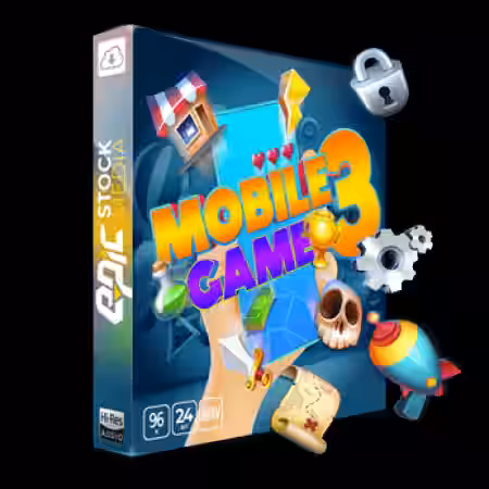 Epic Stock Media Mobile Game 3 [WAV] - Sample Pack Artwork