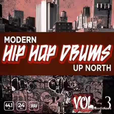 Epic Stock Media Modern Hip Hop Drums Up North Vol.3 [WAV] - Sample Pack Artwork