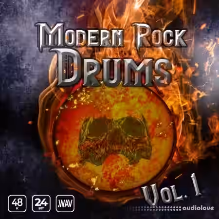 Epic Stock Media Modern Rock Drums Vol 1 [WAV] - Sample Pack Artwork