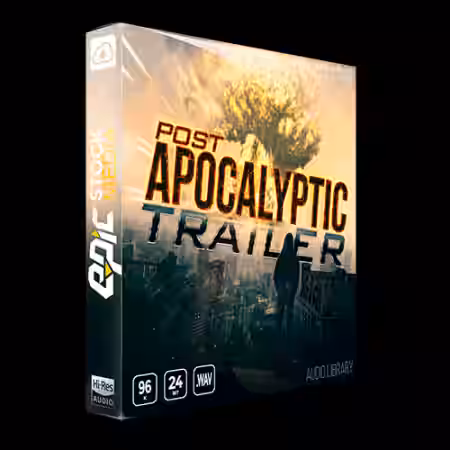 Epic Stock Media Post Apocalyptic Trailer [WAV] - Sample Pack Artwork