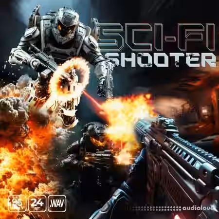 Epic Stock Media Scifi Shooter Game [WAV] - Sample Pack Artwork