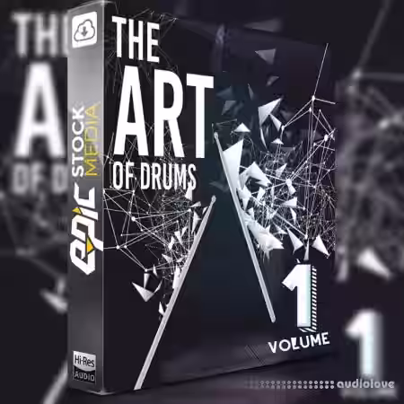 Epic Stock Media The Art of Drums Vol 1 [WAV] - Sample Pack Artwork