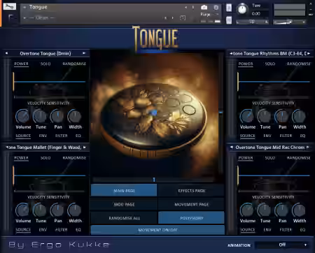 Ergo Kukke Tongue [KONTAKT] - Sample Pack Artwork