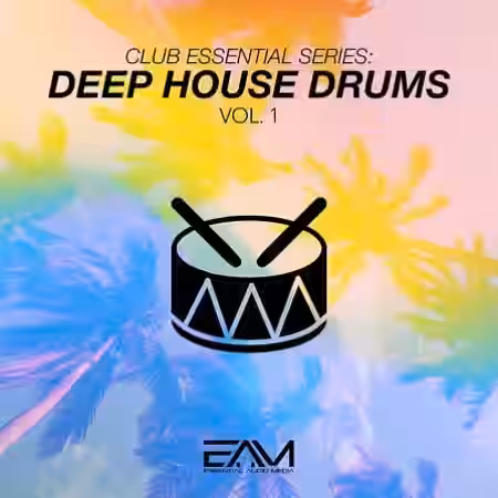 Essential Audio Media Club Essential Series Deep House Drums Vol.1 [WAV] - Sample Pack Artwork