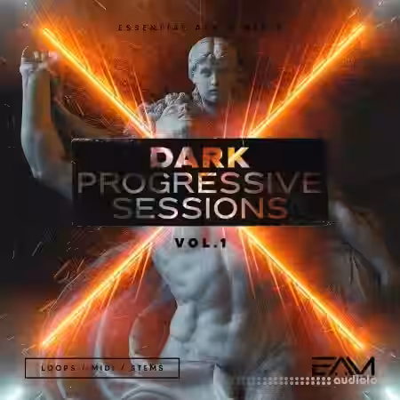 Essential Audio Media Dark Progressive Sessions Vol.1 [WAV, MiDi, Synth Presets] - Sample Pack Artwork