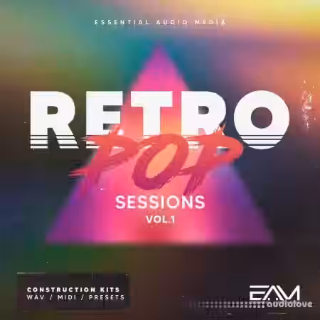 Essential Audio Media  Retro Pop Sessions Vol 1 [WAV, MiDi] - Sample Pack Artwork