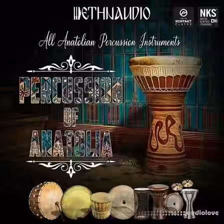 Ethnaudio Percussion Of Anatolia [KONTAKT] - Sample Pack Artwork
