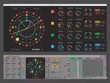 Euclidean sequencer v1.0 [Max for Live] - Sample Pack Artwork