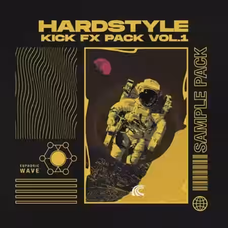 Euphoric Wave Hardstyle Kick FX Pack Vol.1 [WAV] - Sample Pack Artwork