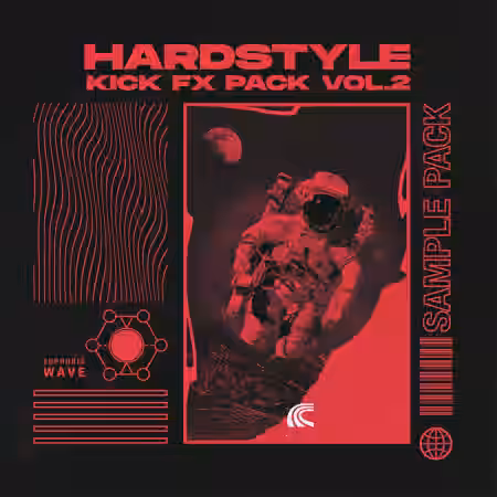Euphoric Wave Hardstyle Kick FX Pack Vol.2 [WAV, FLP] - Sample Pack Artwork